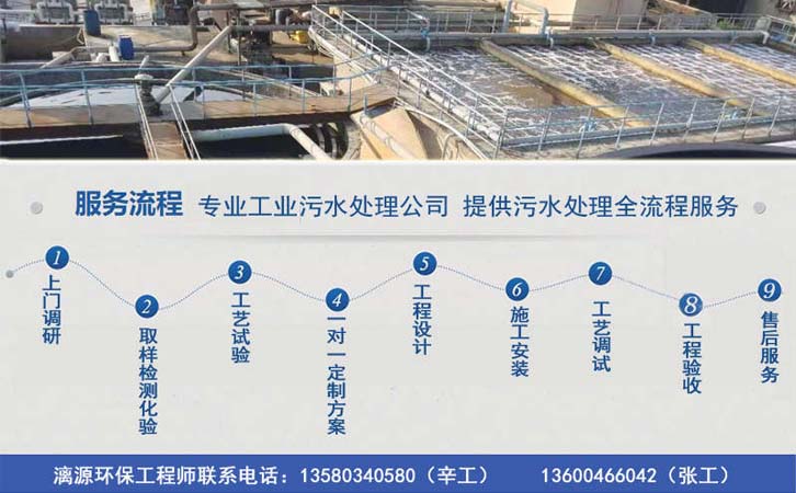 氯代吡啶类废水处理工程服务流程